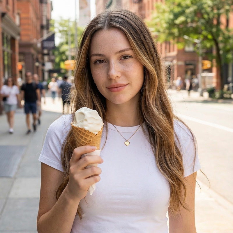 Mesmo homem em cidade noturna